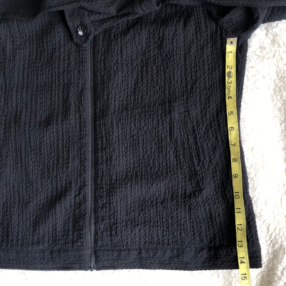 Orvis Gorpcore Zippered Light Weight Black Jacket Sz L - Picture 8 of 8